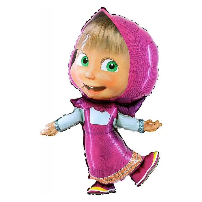 Шар (42″/107 см) Фигура, Маша и Медведь