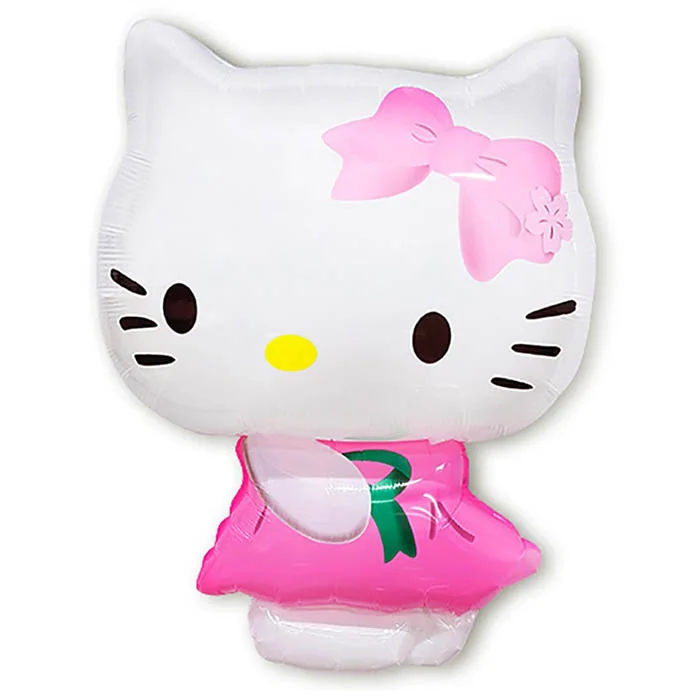 Шар (27″/69 см) Фигура, Котенок Китти / Hello Kitty