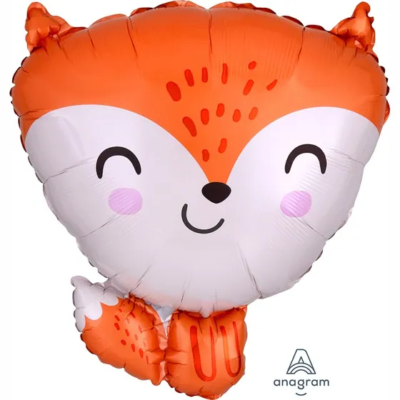 Шар (18”/46 см) Фигура, Лиса рыжая