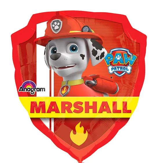 Шар (27″/68 см) Фигура, Щенячий патруль, Чейз и Маршал / Paw Patrol Chase & Marshal (USA)