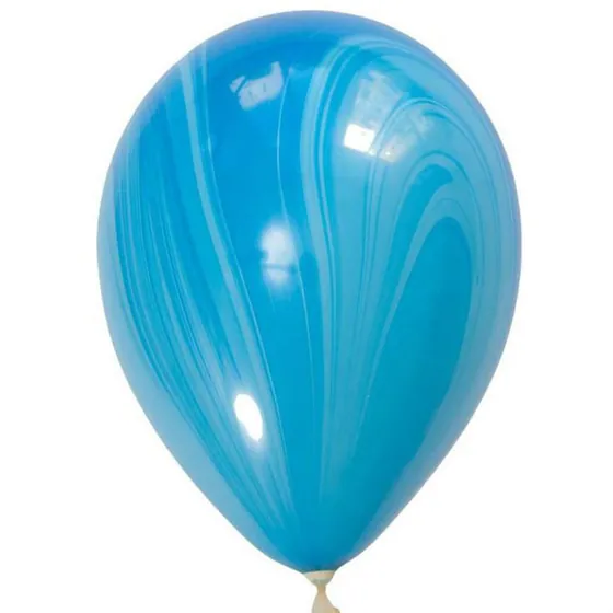 Шар (11″/28 см) Супер Агат Blue