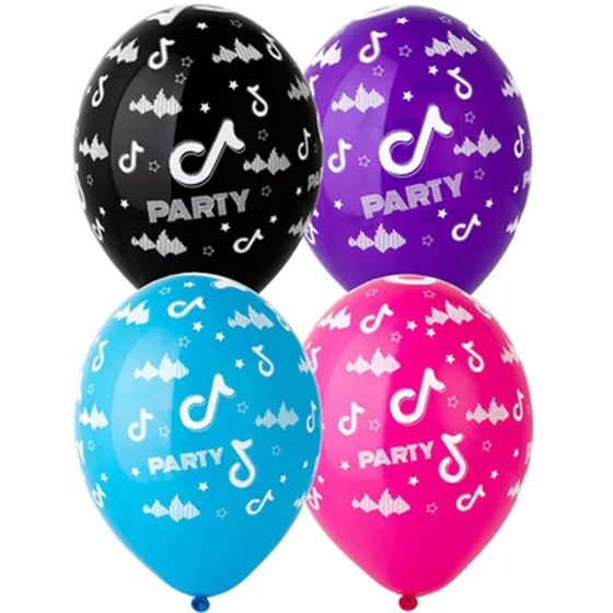 Шар (12”/30 см) Шелкография пастель Блогер Party