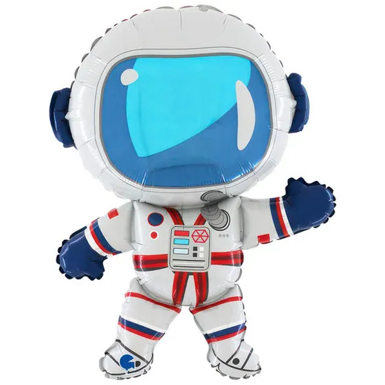 Шар (28”/69 см) Фигура, Космонавт