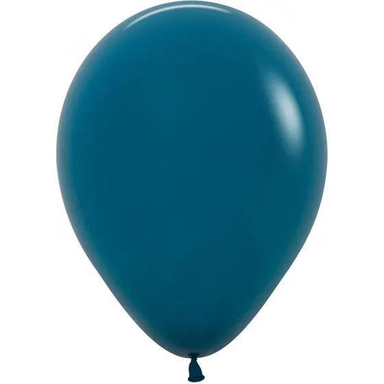 Шар (12”/30 см) Глубокий бирюзовый океан, пастель