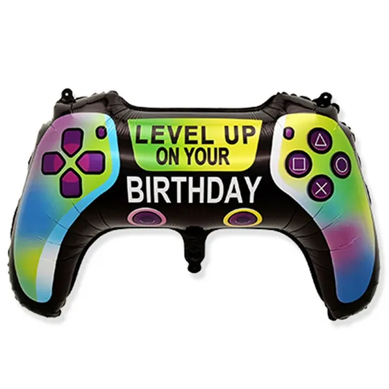 Шар (28”/71 см) Фигура, Джойстик игровой LEVEL UP